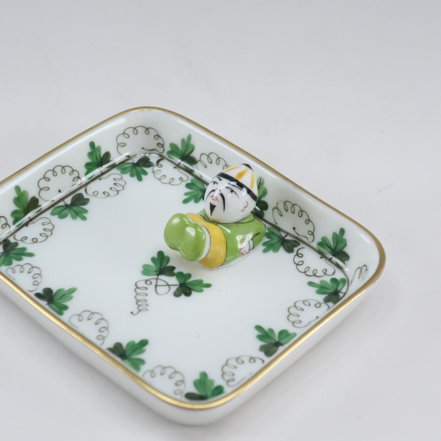 HEREND ヘレンド パセリ マンダリン オブロングトレイ 7733/PE 食器