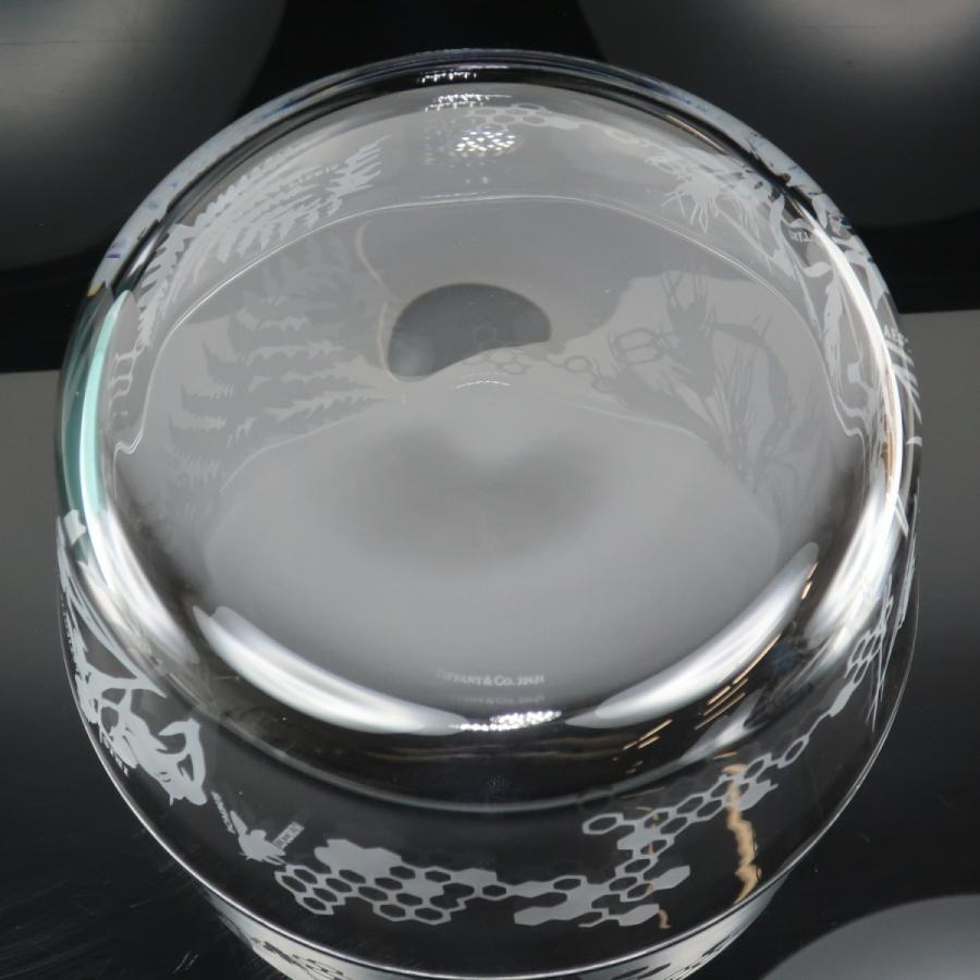 ティファニー ボウル クリスタル フローラ＆ファウナ