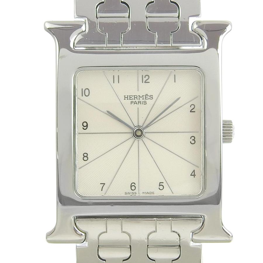 HERMES エルメス Hウォッチ HH1.510 腕時計 SS シルバー HERMES エルメス Hウォッチ HH1.510 腕時計 SS シルバー