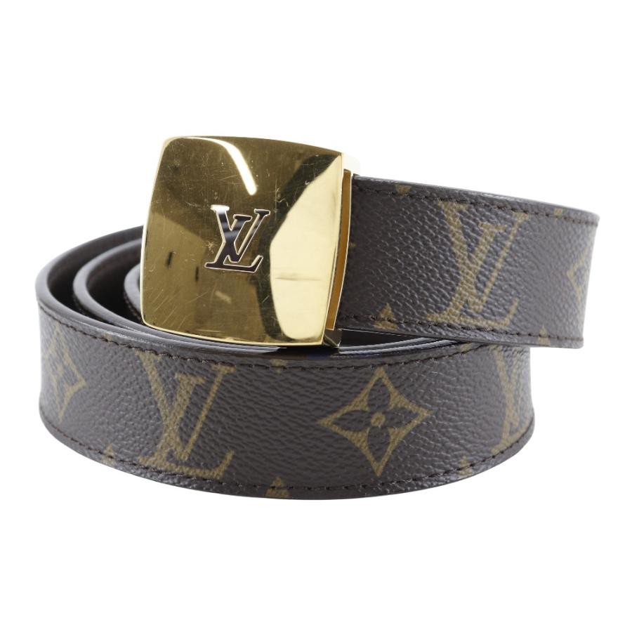 LOUIS VUITTON ルイ・ヴィトン サンチュール85 ベルト モノグラム 