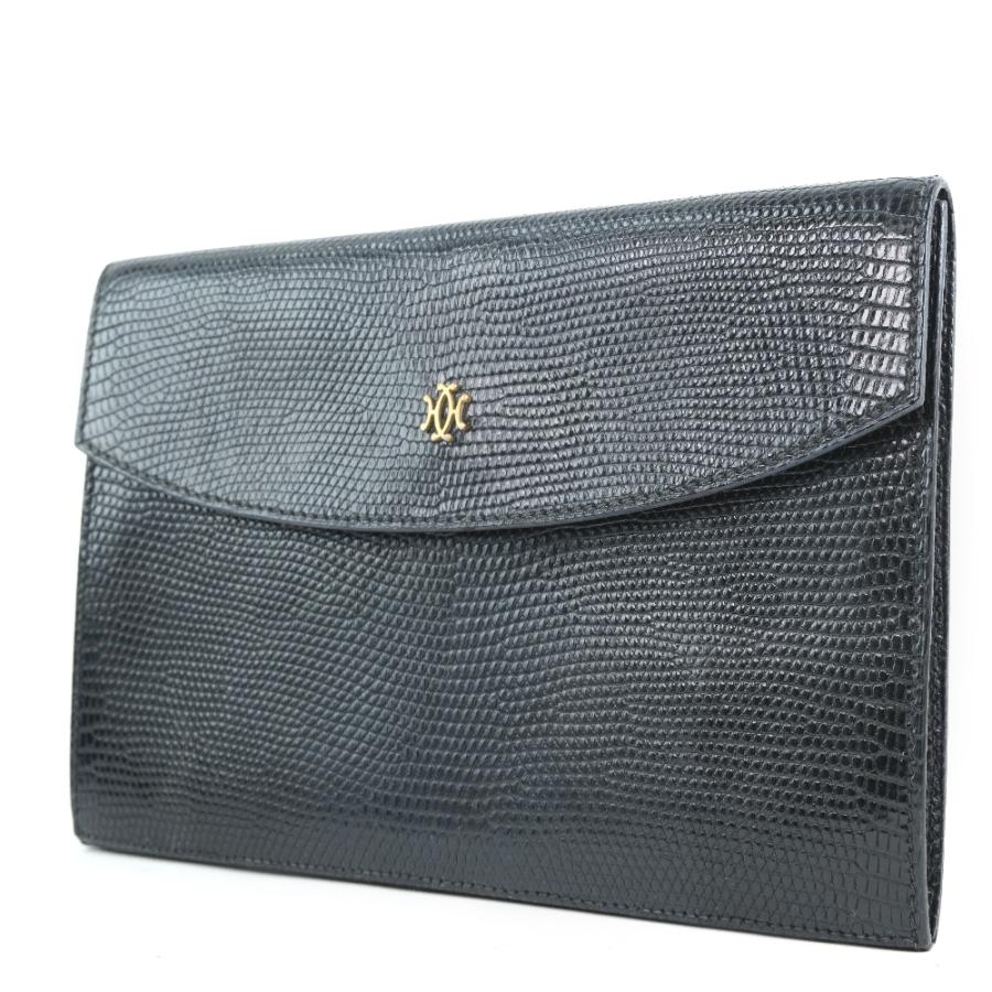 HERMES エルメス ドキュメント ケース ヴィンテージ ポーチ リザード 