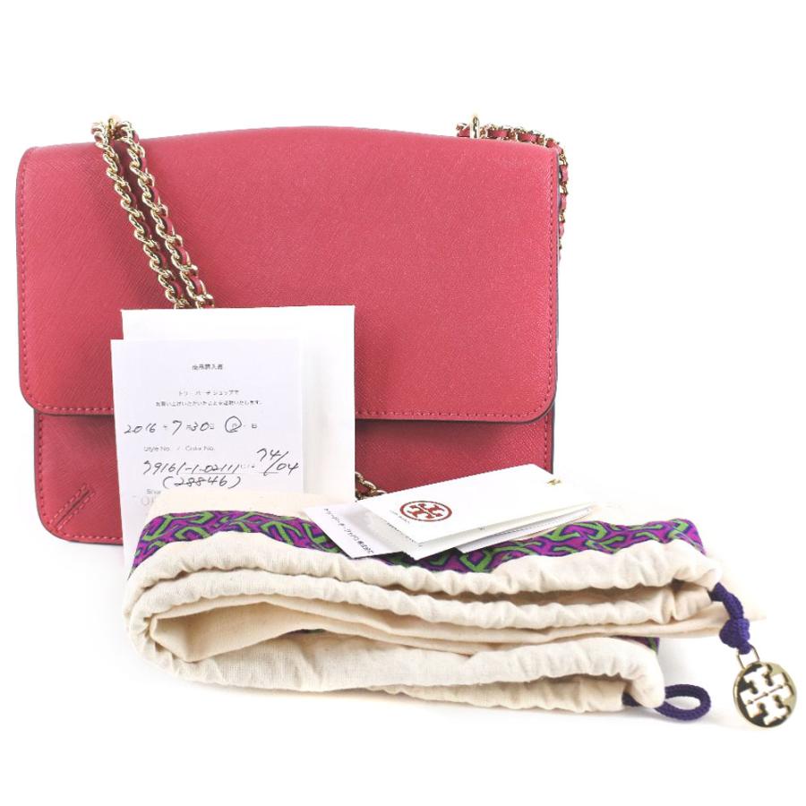 Tory Burch トリーバーチ チェーンショルダーバッグ 79161-1-02111 ショルダーバッグ レザー ピンク レディース 57140123 中古_9