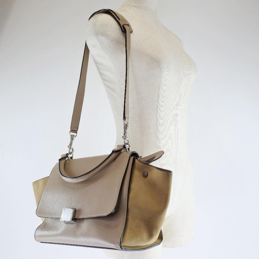 CELINE（セリーヌ） トラペーズ 2WAYショルダー 174683MDB.03UN