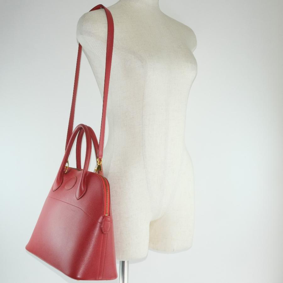 HERMES（エルメス） ボリード31 〇Y ハンドバッグ クシュベル 赤