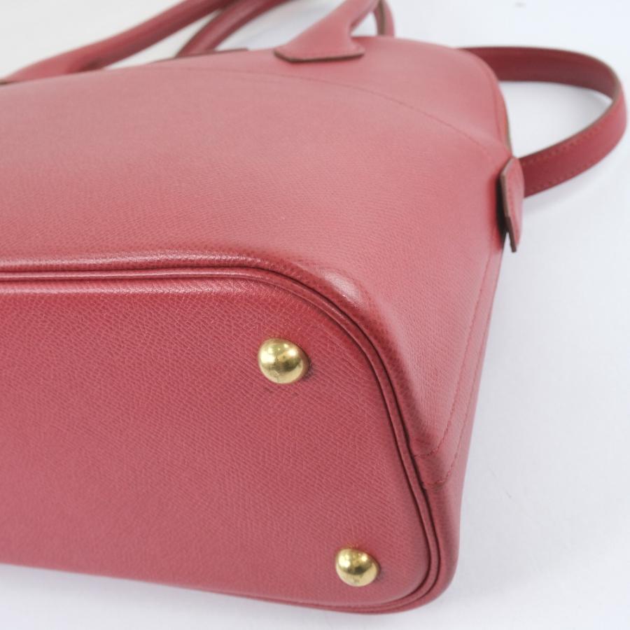 HERMES（エルメス） ボリード31 〇Y ハンドバッグ クシュベル 赤
