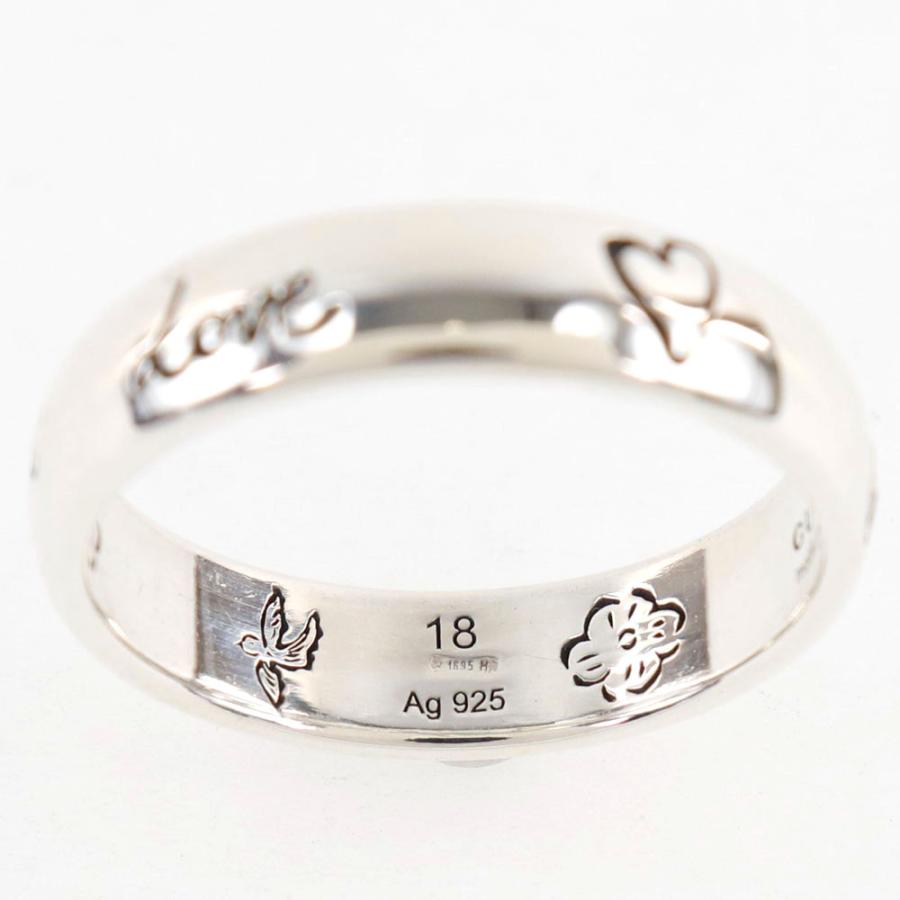 新品】グッチGUCCI リング ブラインドフォーラブ リング 17号-