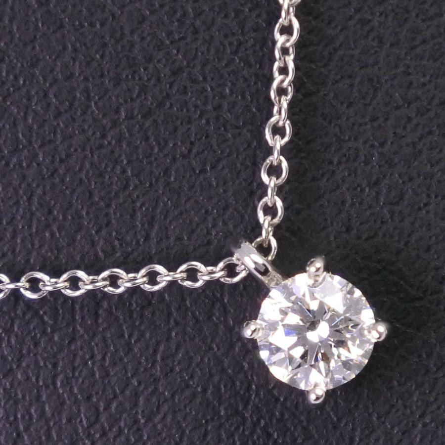 TIFFANY&Co. ティファニー ソリティア 約0.3ct ネックレス Pt950 TIFFANY&Co. ティファニー ソリティア 約0.3ct ネックレス Pt950