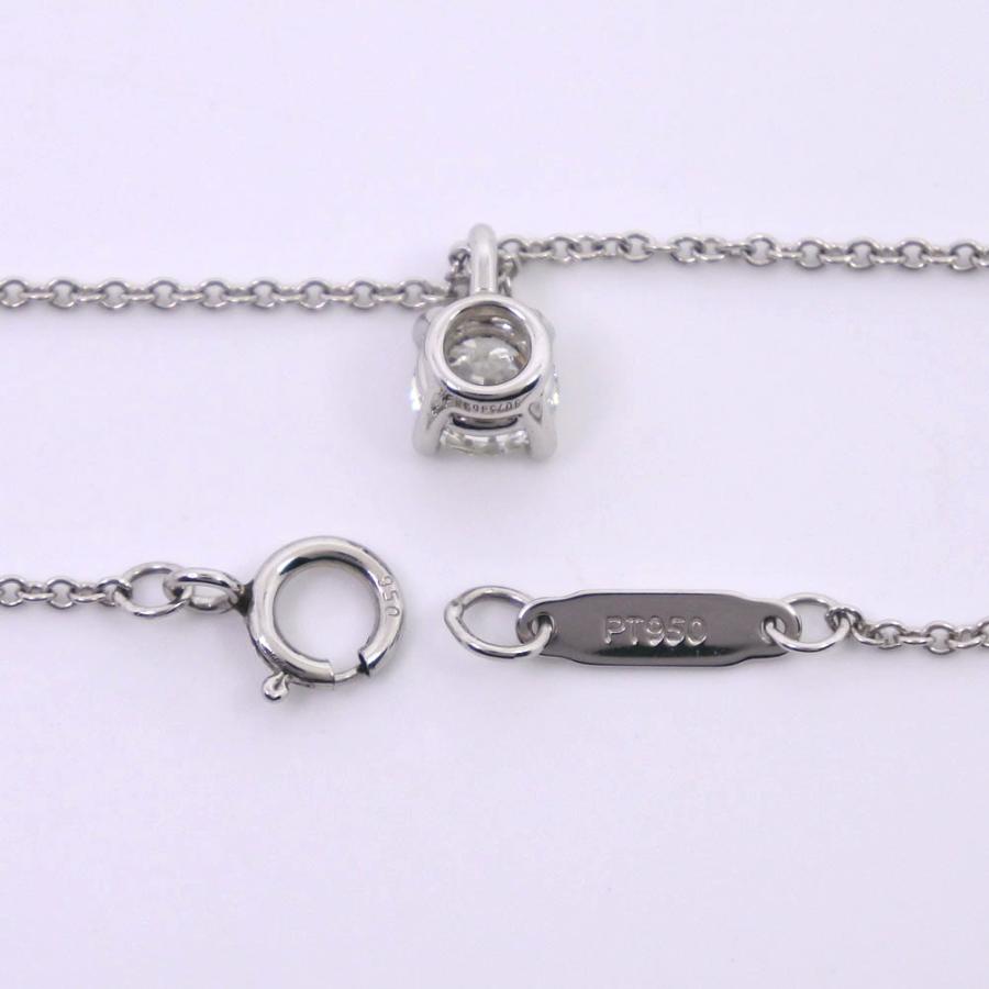 TIFFANY&Co. ティファニー ソリティア 約0.3ct ネックレス Pt950 TIFFANY&Co. ティファニー ソリティア 約0.3ct ネックレス Pt950