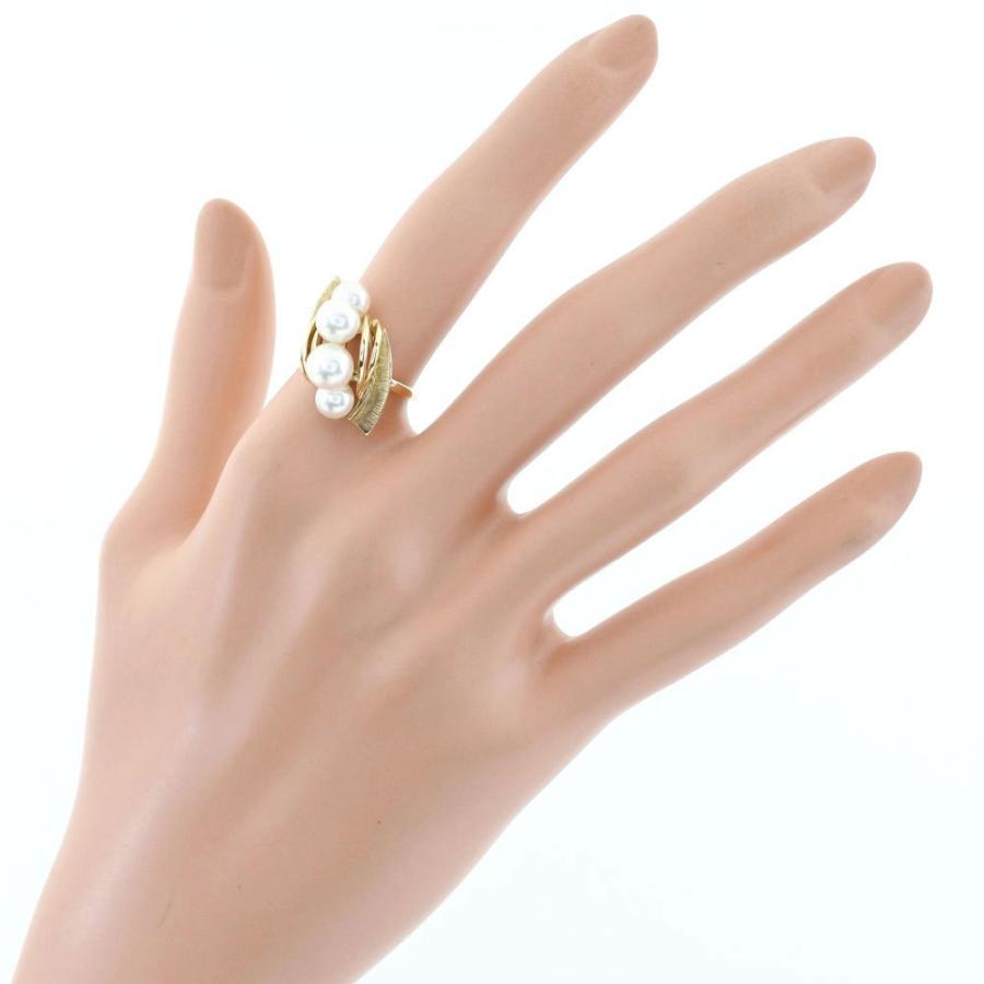 Mikimoto ミキモト リング 指輪 K14イエローゴールド パール 12号 レディース 中古 Crownヤフー店 通販 Yahoo ショッピング