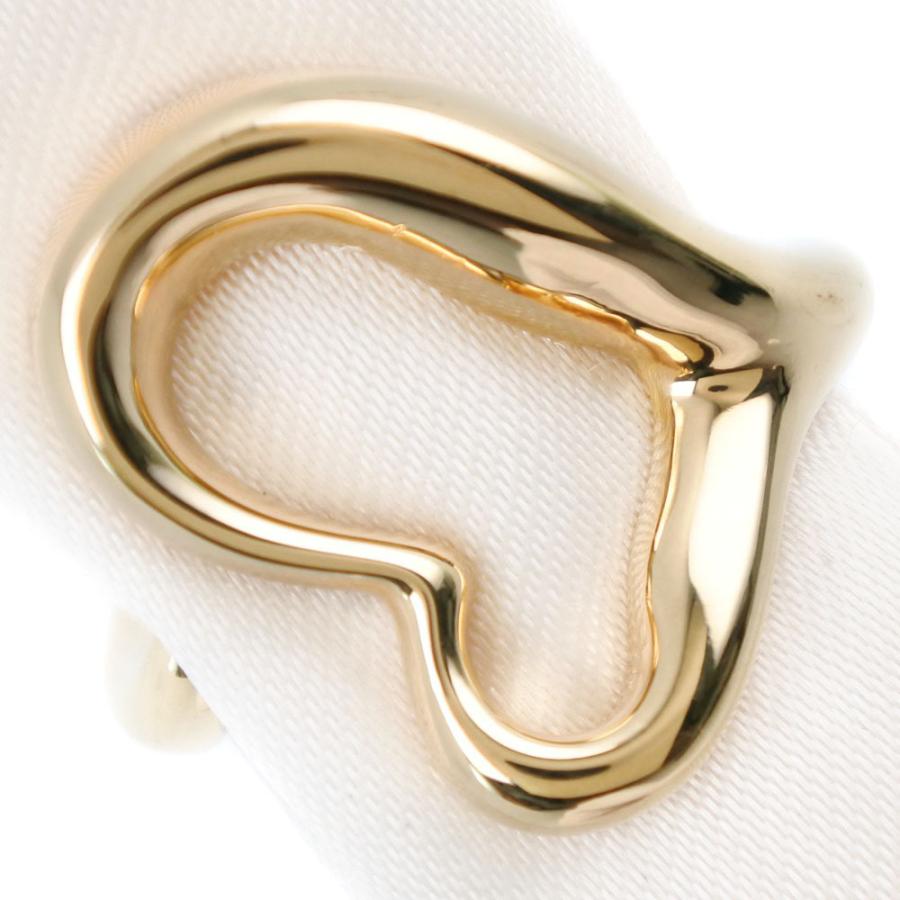 【2021?新作】 TIFFANY&Co. レディース【58310327】中古 7号 K18YG リング・指輪 エルサペレッティ オープンハート ティファニー 指輪
