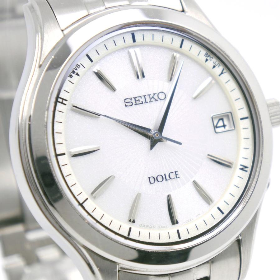 SEIKO セイコー ドルチェ 7B24-0AV0 SADZ123 腕時計 SS ソーラー電波 
