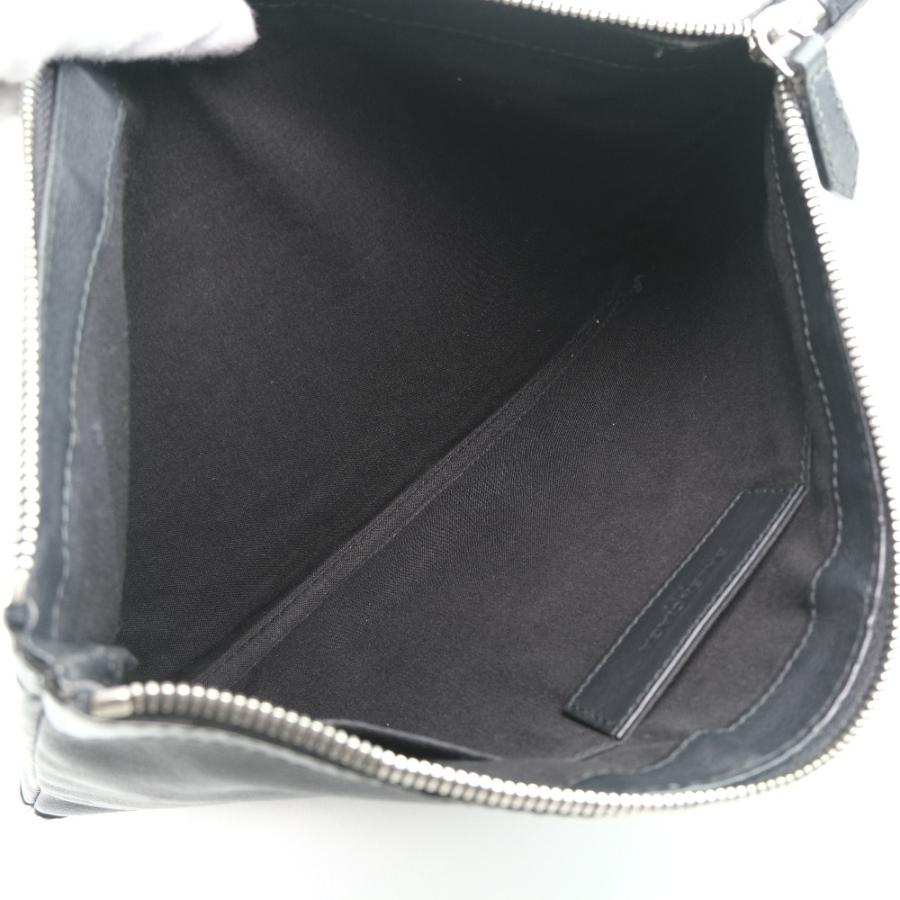 BALENCIAGA バレンシアガ ネイビー クリップM クラッチバッグ 37373