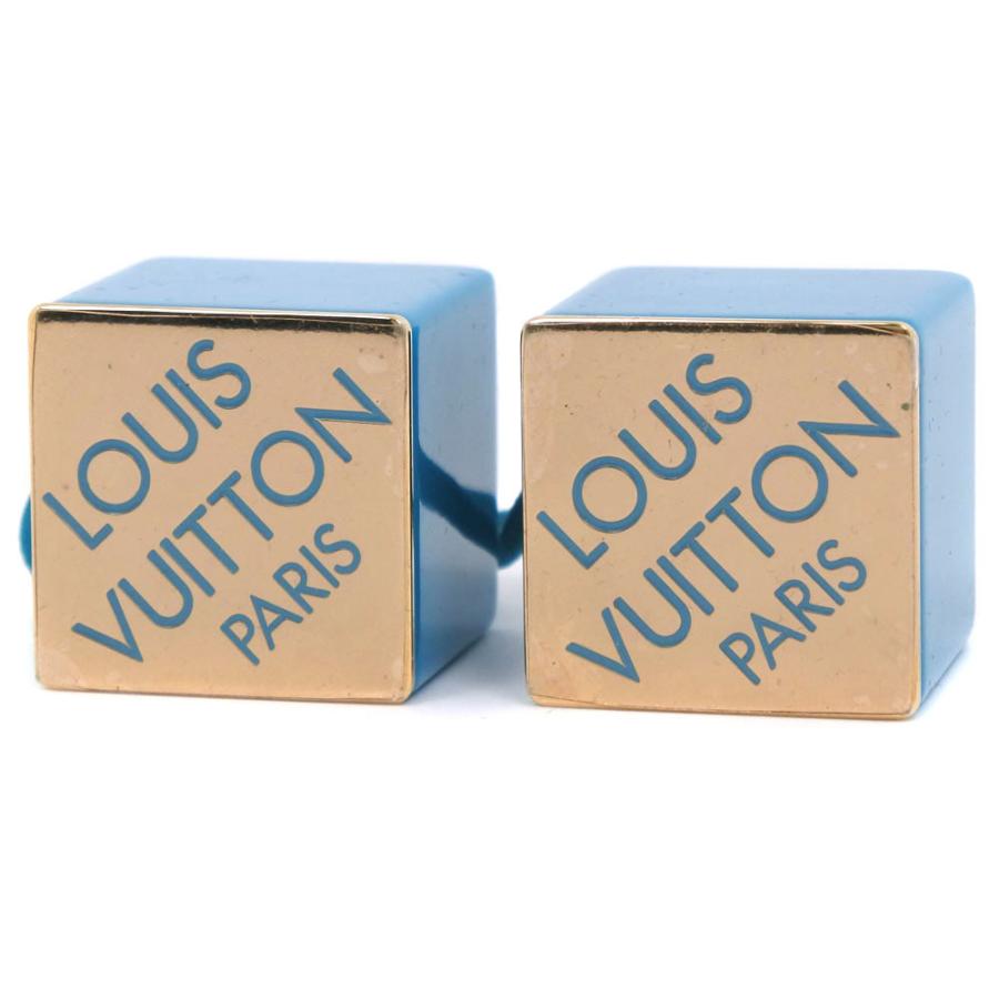 LOUIS VUITTON ルイ・ヴィトン ヘアゴム キューブ プラスチック × ゴム 