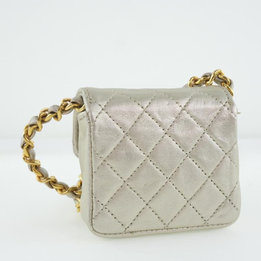 CHANEL シャネル チェーンポシェット マイクロ マトラッセ CHANEL シャネル チェーンポシェット マイクロ マトラッセ
