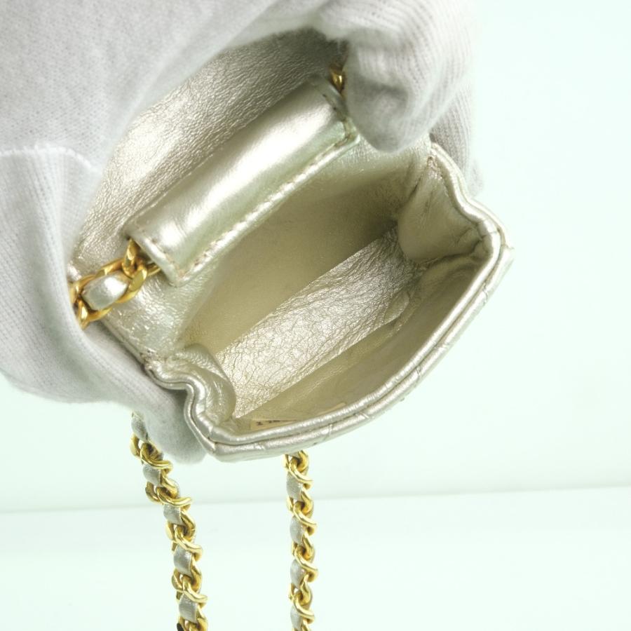 CHANEL シャネル マトラッセ マイクロショルダー チェーンポシェット CHANEL シャネル チェーンポシェット マイクロ マトラッセ ショルダー