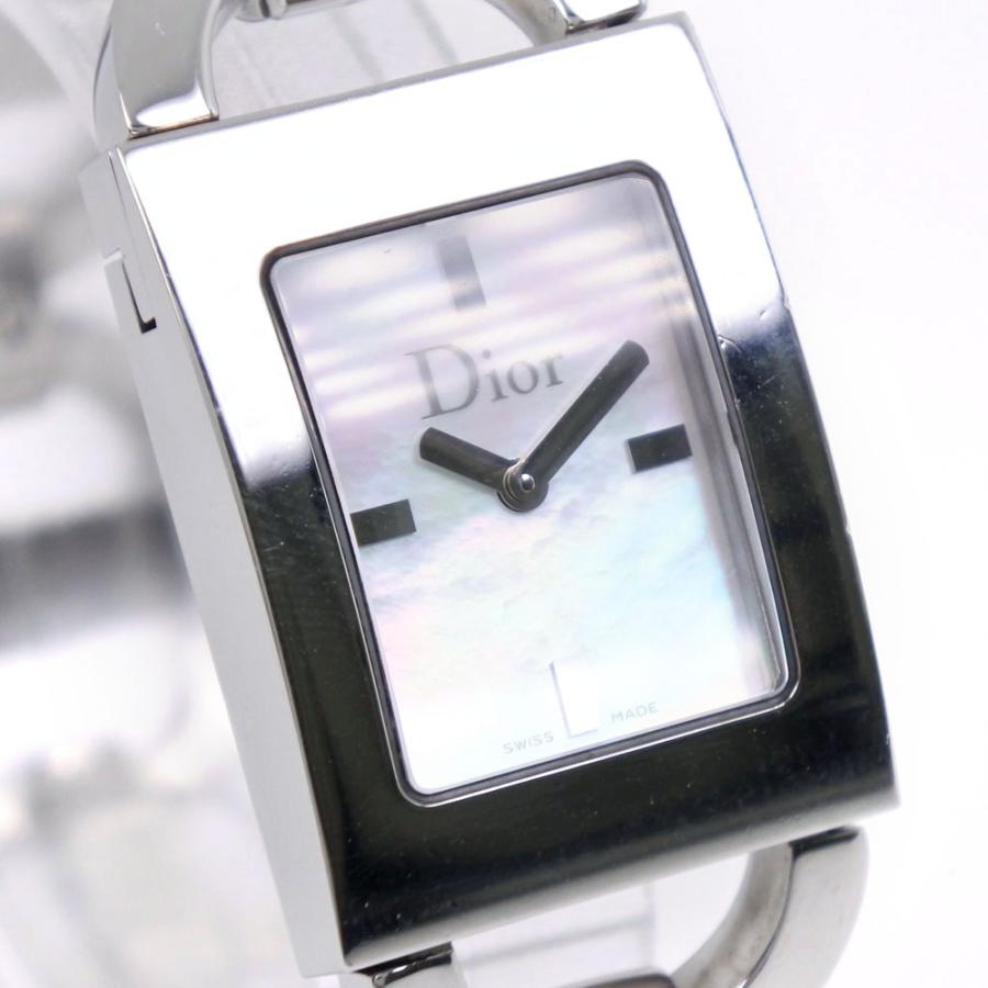 Dior クリスチャンディオール マリス D78-109 腕時計 SS クオーツ 