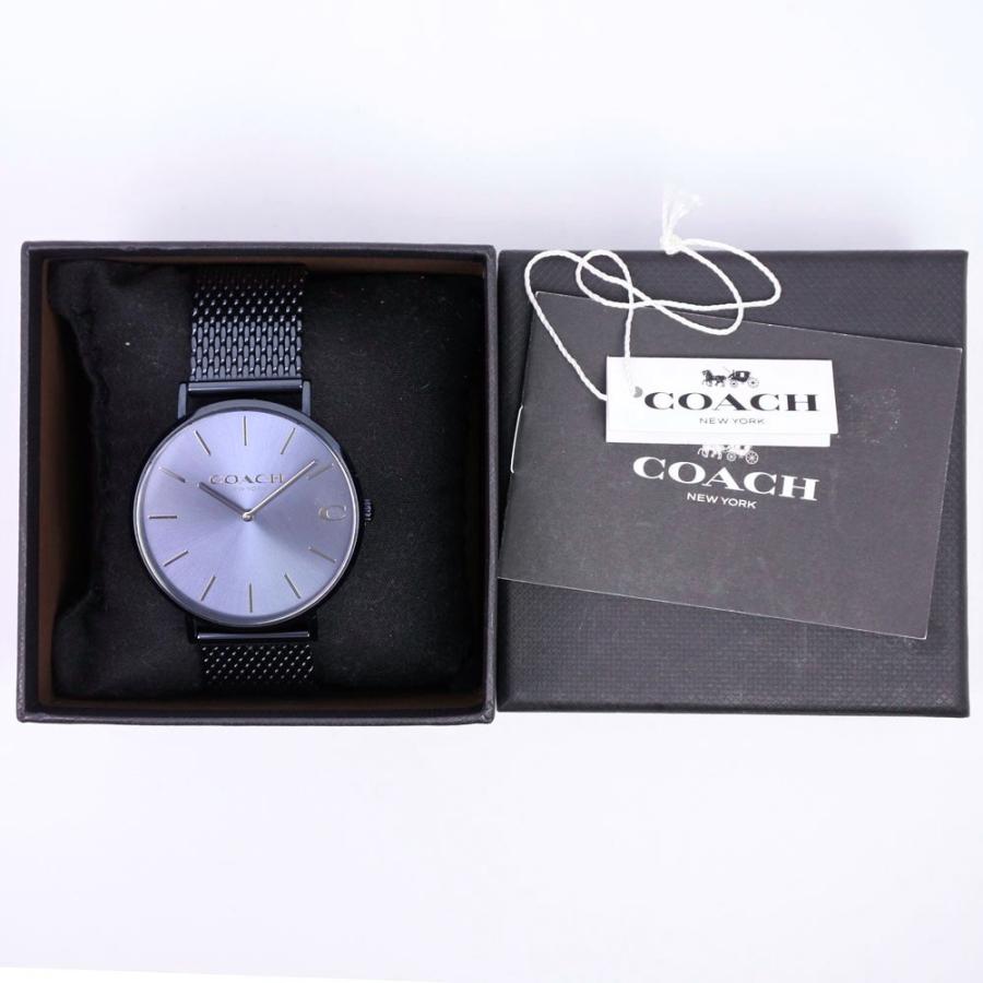 COACH コーチ CA.124.2.34.1577 腕時計 SS 黒 クオーツ アナログ表示