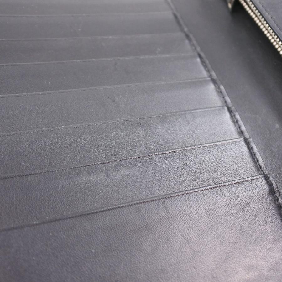 SAINT LAURENT PARIS サンローランパリ ラウンドファスナー 型押し