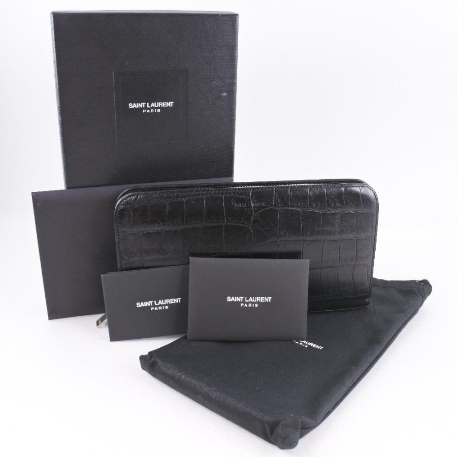 SAINT LAURENT PARIS サンローランパリ ラウンドファスナー 型