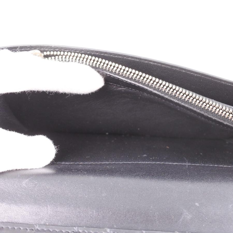 SAINT LAURENT PARIS サンローランパリ ラウンドファスナー 型押し