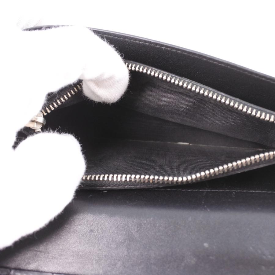 SAINT LAURENT PARIS サンローランパリ ラウンドファスナー 型押し