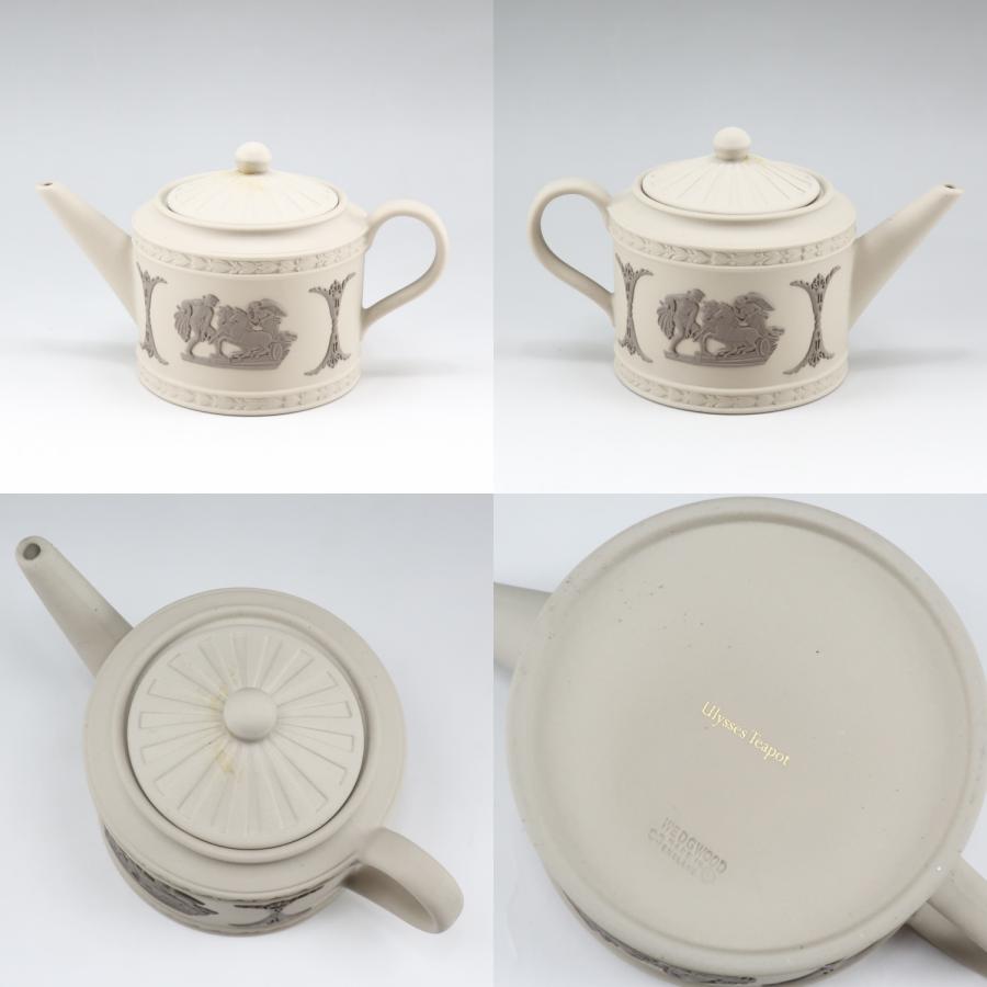 キッチン/食器 ウェッジウッド250周年記念ティーポットEgyptian Teapot