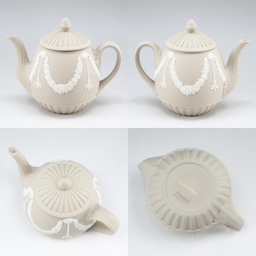キッチン/食器 ウェッジウッド250周年記念ティーポットEgyptian Teapot