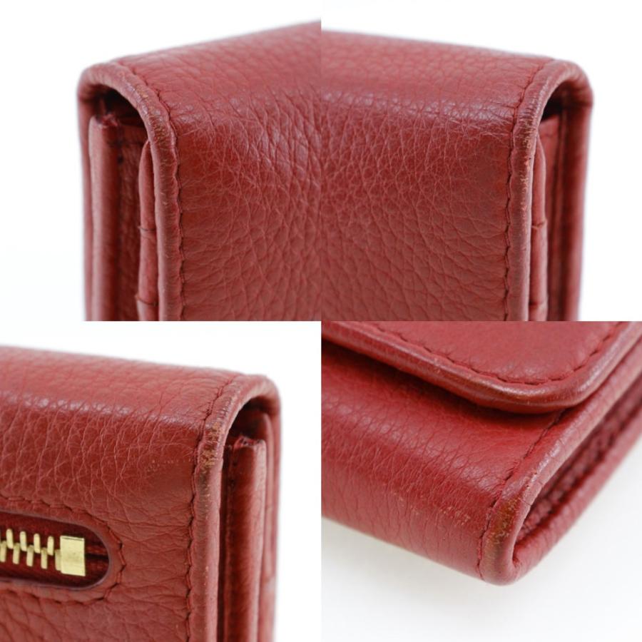 PRADA プラダ ヴィッテロダイノ 1MH132 長財布 レザー 赤 レディース