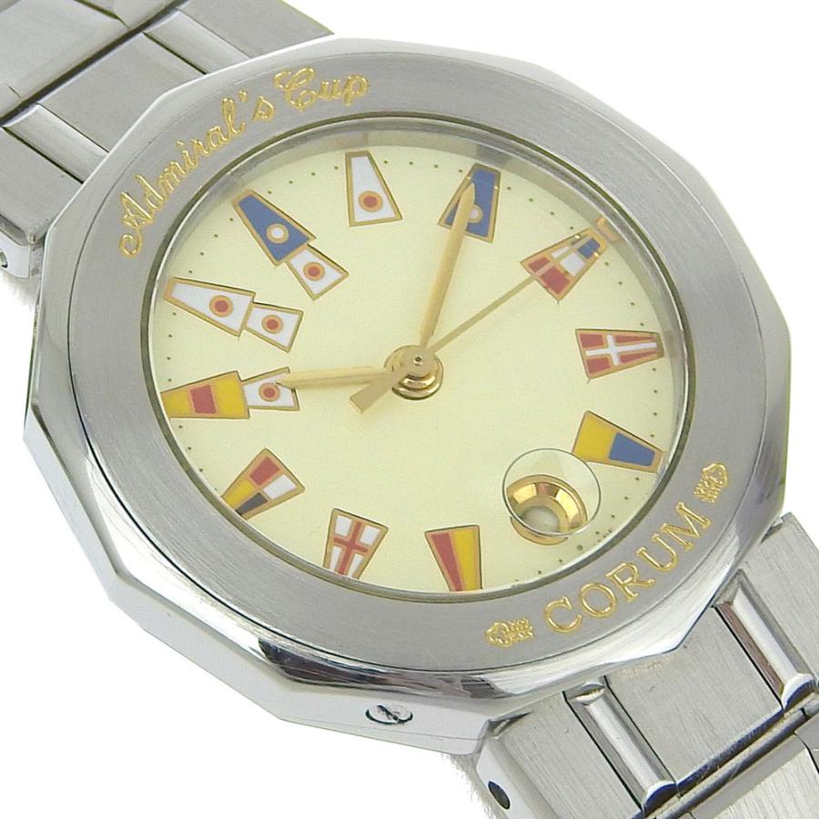 CORUM コルム アドミラルズカップ 39.610.20 V050 腕時計 SS クオーツ  