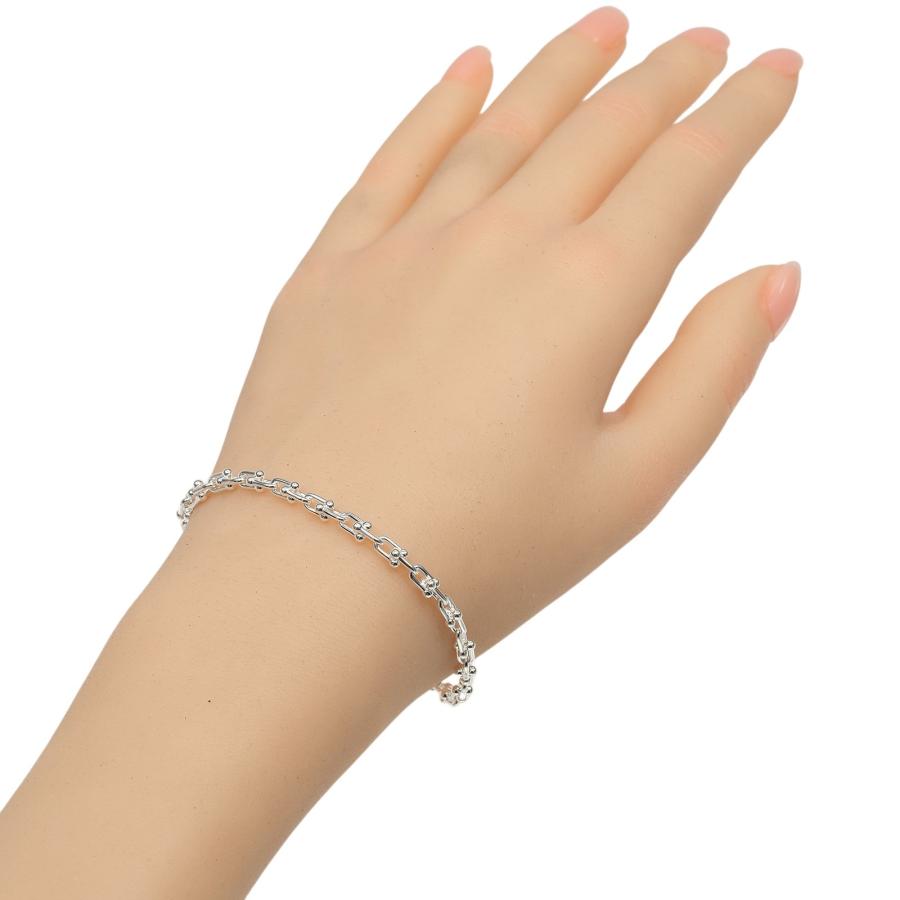 最新現行 未使用級 ティファニー ハードウェア マイクロブレスレット 925 TIFFANY&Co.（ティファニー） ハードウェア マイクロリンク