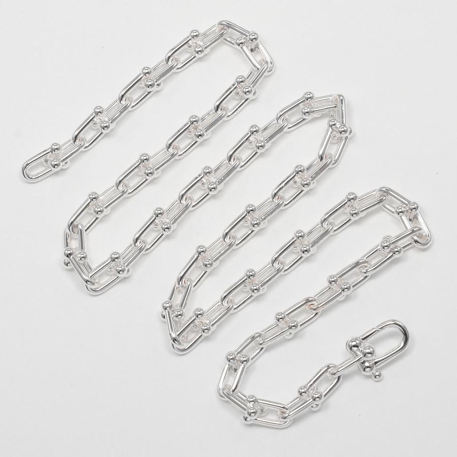 TIFFANY&Co. ティファニー ハードウェア スモールリンク ネックレス  