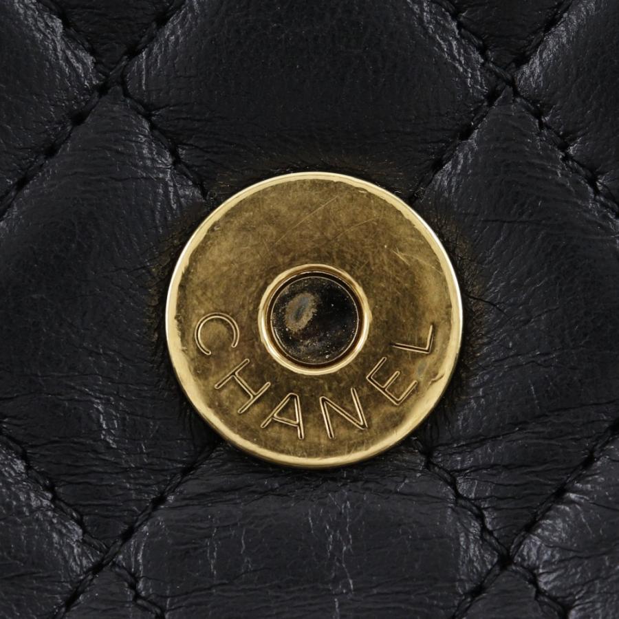 【CHANEL】シャネル ウエストミンスター チェーンショルダー マトラッセ A39011 ラムスキン×フェイクパール 黒 レディース ショルダーバッグ CHANEL（シャネル） ウエストミンスター チェーンショルダー