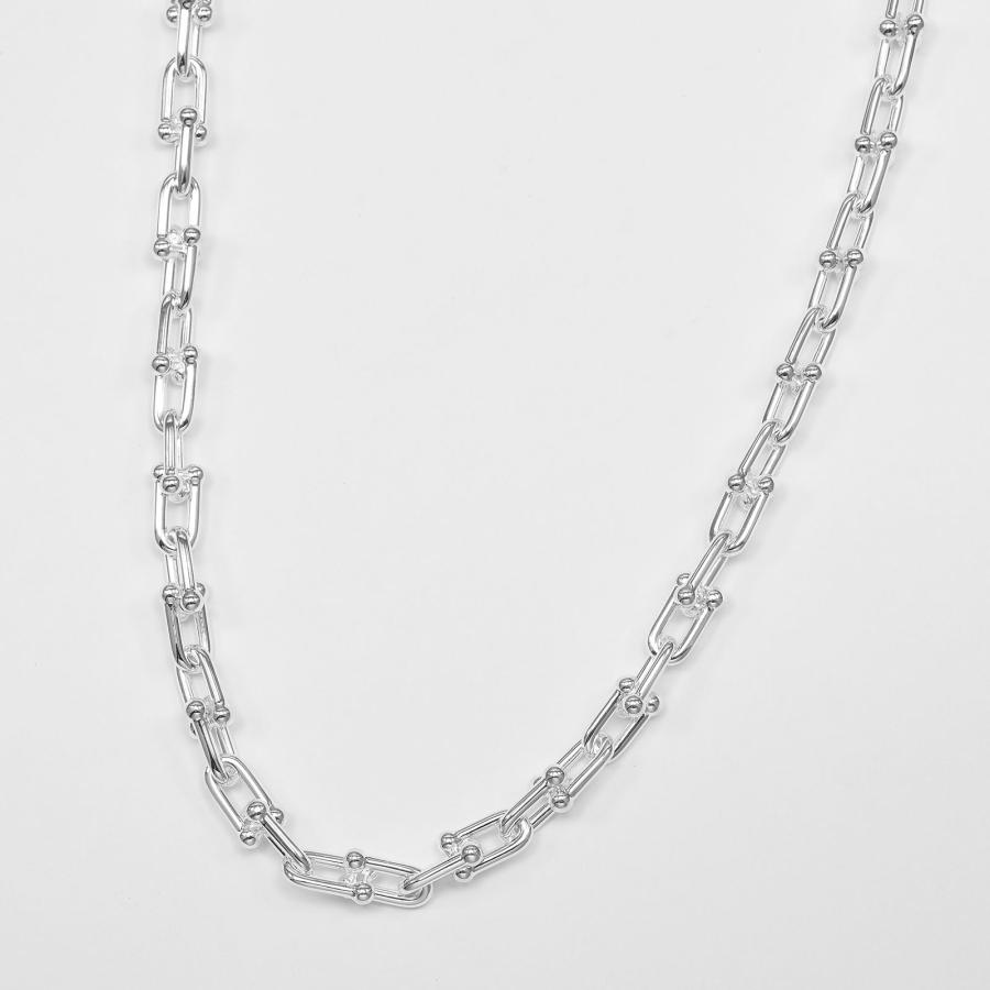 シルバー silver 925 ハードウェア スモールリンク ネックレス50cm TIFFANY&Co.（ティファニー） ハードウェア スモールリンク ネックレス