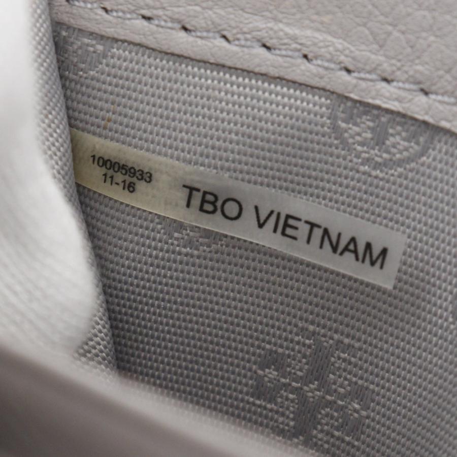 【Tory Burch】トリーバーチ ラウンドファスナー TTロゴ レザー グレー レディース 長財布 TORY BURCH（トリーバーチ） ラウンドファスナー TTロゴ 長財布 レザー