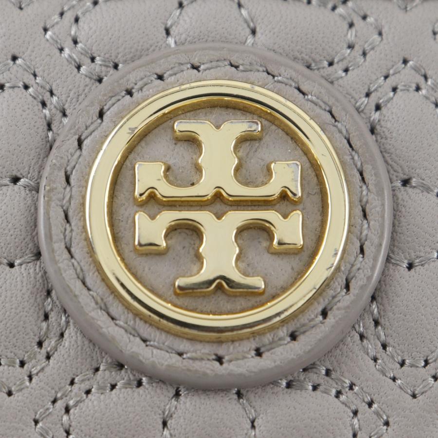 TORY BURCH（トリーバーチ） ラウンドファスナー TTロゴ 長財布 レザー