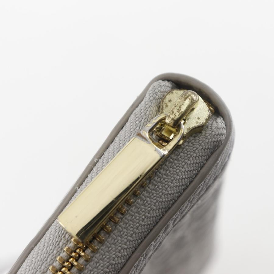 TORY BURCH（トリーバーチ） ラウンドファスナー TTロゴ 長財布 レザー