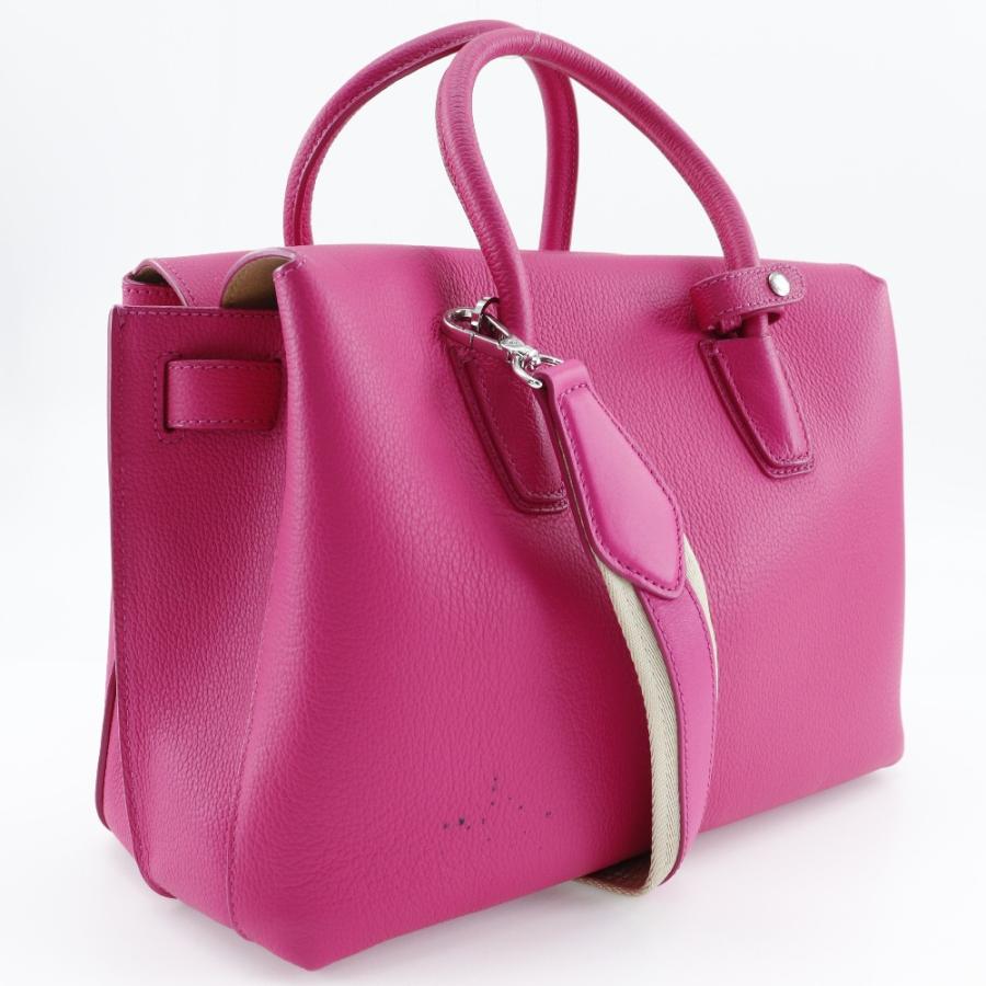 MCM エムシーエム 2WAY ハンドバッグ ショルダーバッグ バッグ ピンク 
