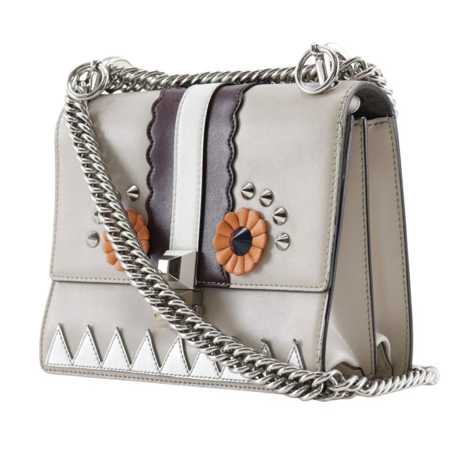 【FENDI】フェンディ ミニキャナイ スタッズ 8M0381-9JU カーフ ベージュ レディース ショルダーバッグ FENDI（フェンディ） ミニキャナイ スタッズ 8M0381-9JU ショルダー