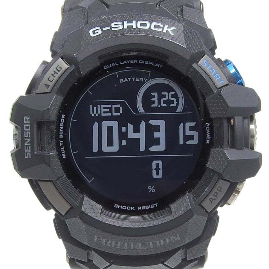 CASIO（カシオ） Gショック G-SQUAD GSW-H1000 腕時計 SS×ラバー 黒