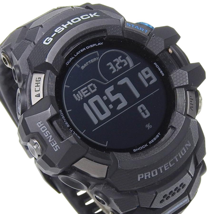 CASIO（カシオ） Gショック G-SQUAD GSW-H1000 腕時計 SS×ラバー 黒
