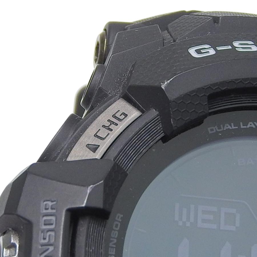 CASIO（カシオ） Gショック G-SQUAD GSW-H1000 腕時計 SS×ラバー 黒
