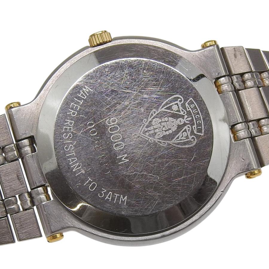 GUCCI（グッチ） 9000M 腕時計 SS×金メッキ クオーツ アナログ表示