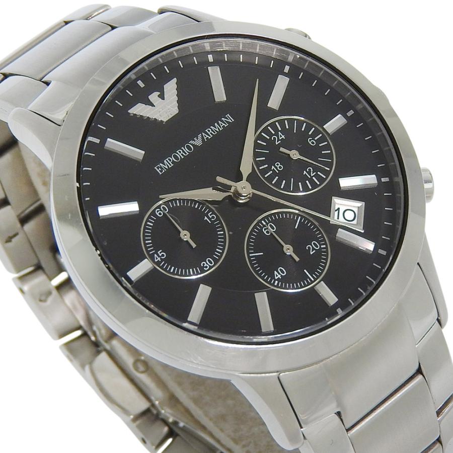 EMPORIO ARMANI エンポリオ・アルマーニ クロノグラフ AR-2435 腕時計