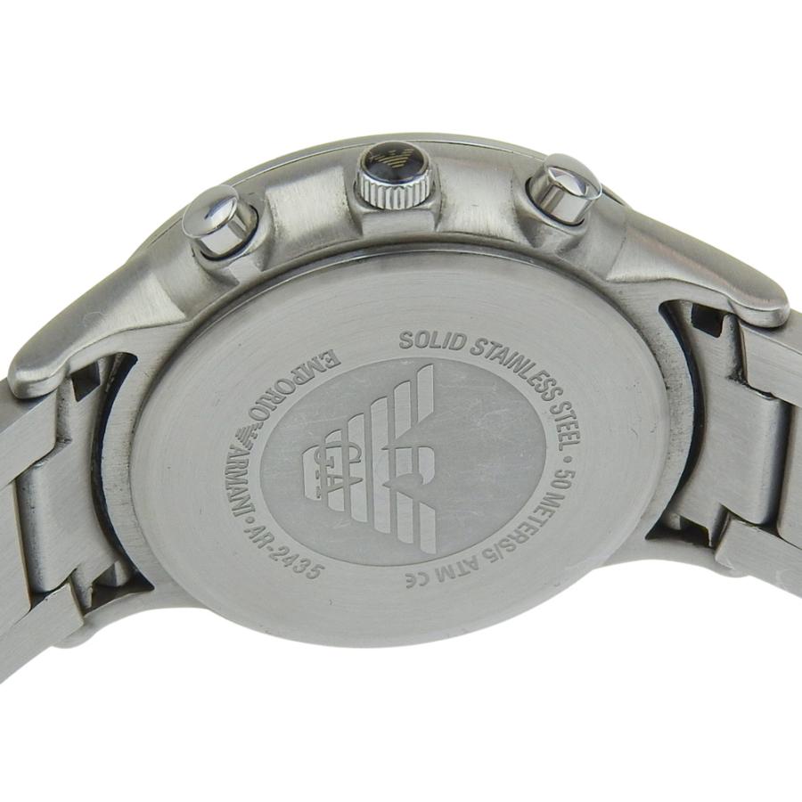EMPORIO ARMANI エンポリオ・アルマーニ クロノグラフ AR-2435 腕時計