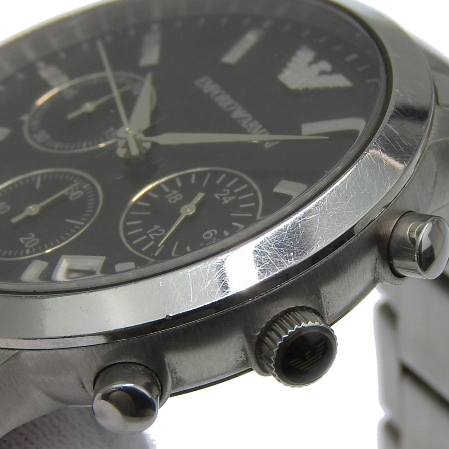 EMPORIO ARMANI エンポリオ・アルマーニ クロノグラフ AR-2435 腕時計 