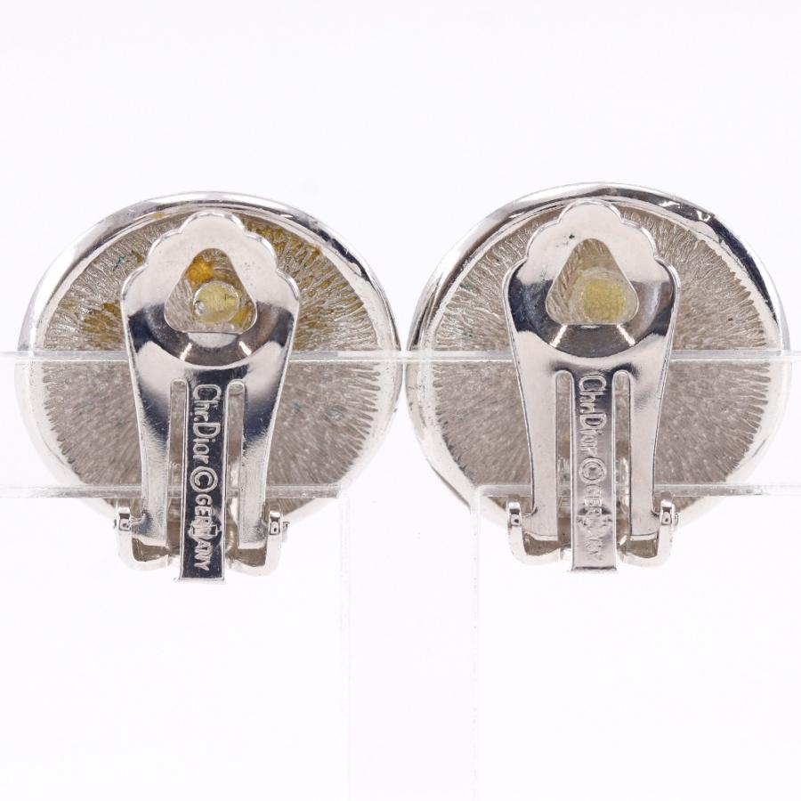Dior クリスチャンディオール トロッター イヤリング 金属製 シルバー 約10.6g レディース【H113026870】中古_2