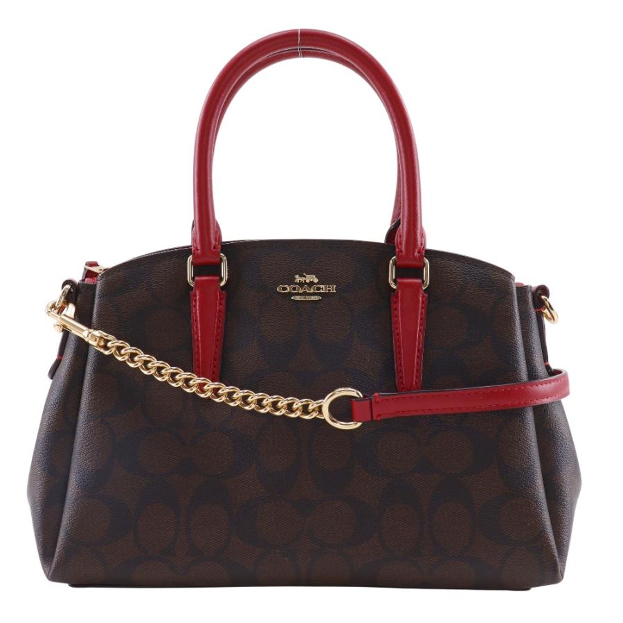 COACH（コーチ） ミニセージ シグネチャー 2WAYショルダー F29434 