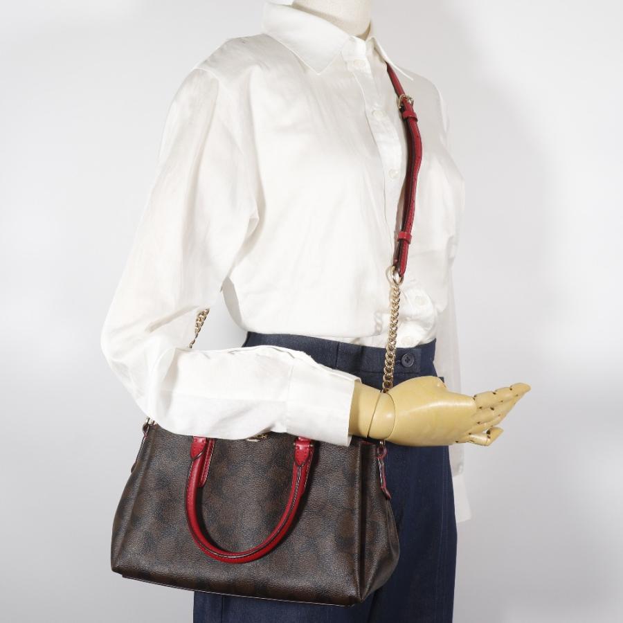 COACH（コーチ） ミニセージ シグネチャー 2WAYショルダー F29434 