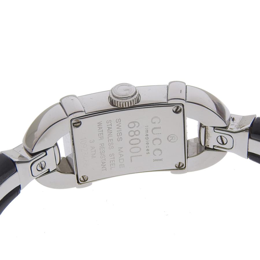 GUCCI グッチ バンブー バングルウォッチ 6800L レディース 腕時計 GUCCI グッチ 腕時計 6800L バンブーバングルウォッチ