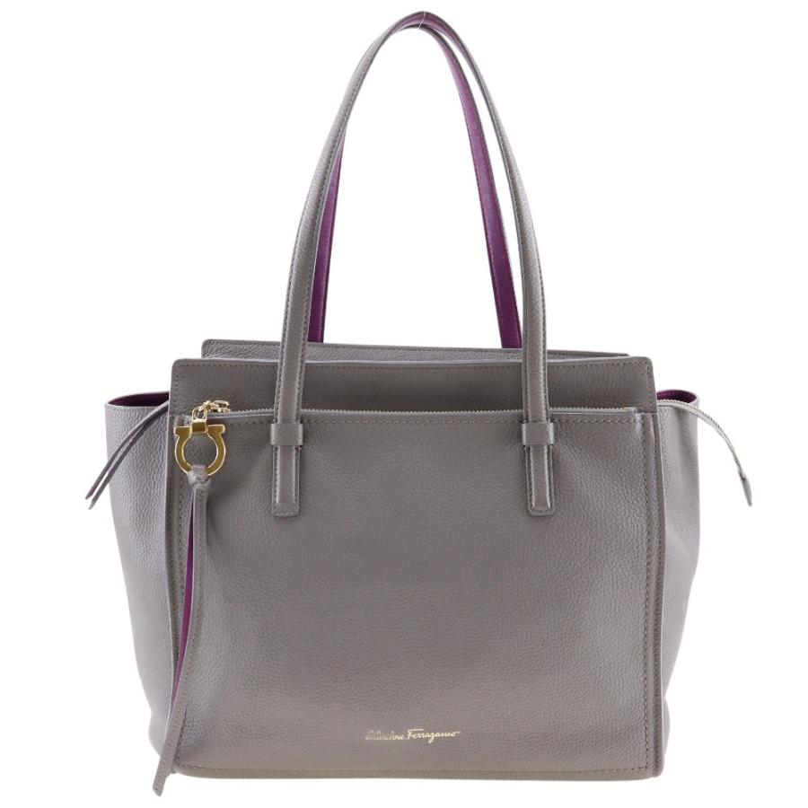 サルヴァトーレ フェラガモ エイミー バイカラー 21F216 トーバッグ FERRAGAMO（フェラガモ） Salvatore Ferragamo サルヴァトーレ